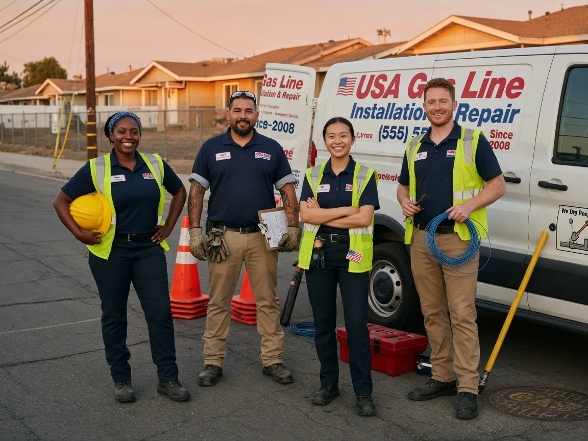 Gas Line Installation company in Northpoint, PA